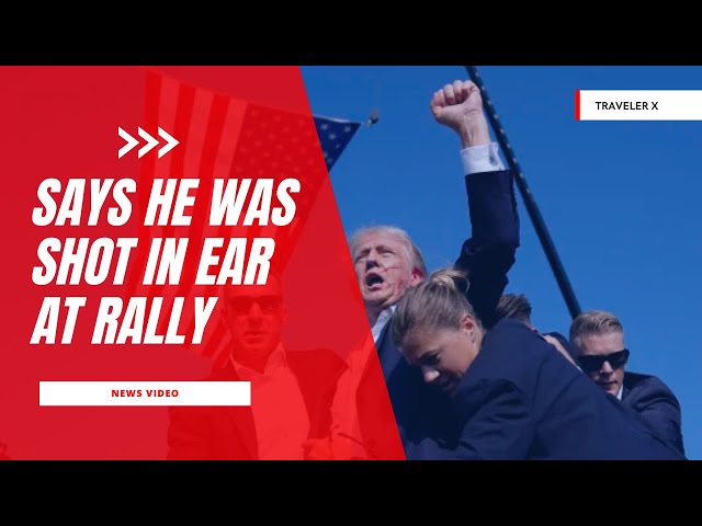 Trump Survives Assassination Attempt at Rally | News video