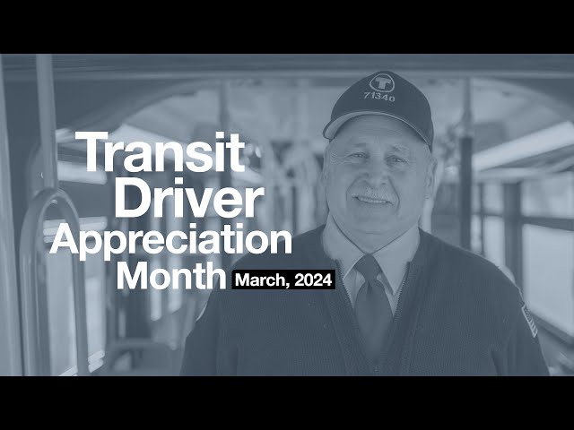 Transit Driver Appreciation Month 2024 - Joe Antonino