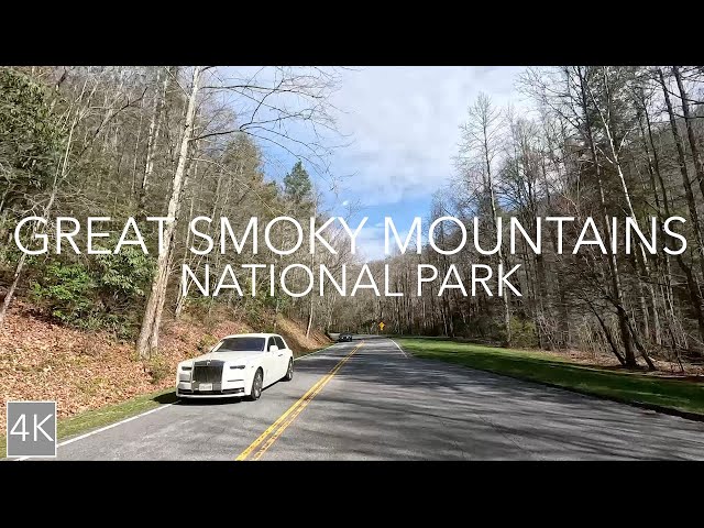 Smoky Mountains Scenic Drive 4K - Driving the Smokies