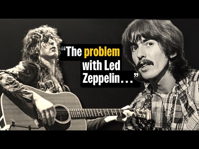 The Time George Harrison Insulted Led Zeppelin (so they wrote this song)