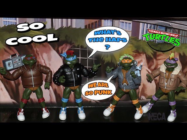 NECA TMNT Punk Disguise Turtles 4 Pack is WORTH IT | Haulathon Figure Review