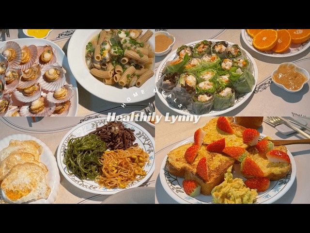 🌱 4 Home-Cooked Favorites | Flounder Rolls, Razor Clam Pasta, Bibimbap & French Toast