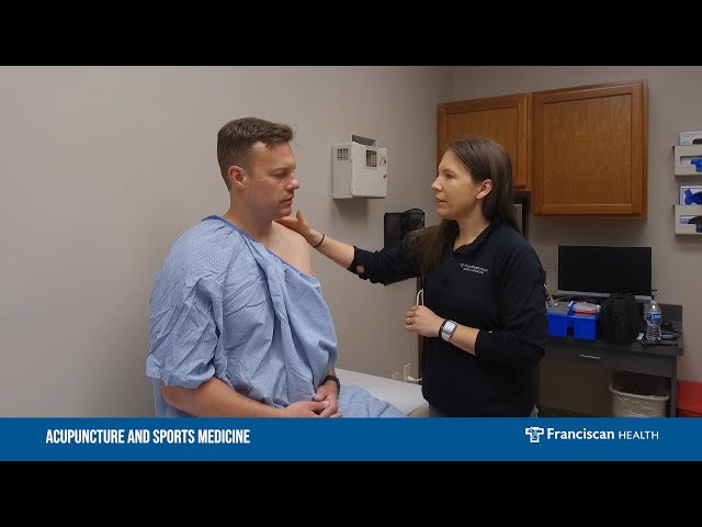 Acupuncture Used to Treat Shoulder Injury