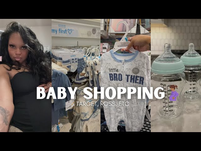 Baby Shopping For A Babyboy For The First Time As A Second Time Mom + Shopping Haul ♡