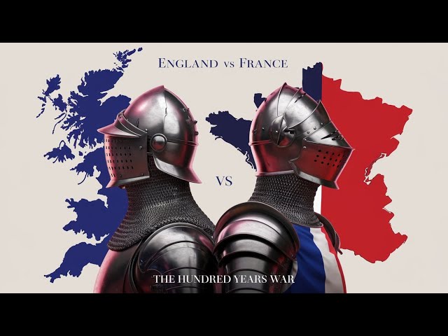 Mapping: England vs France: The EPIC Hundred Years' War