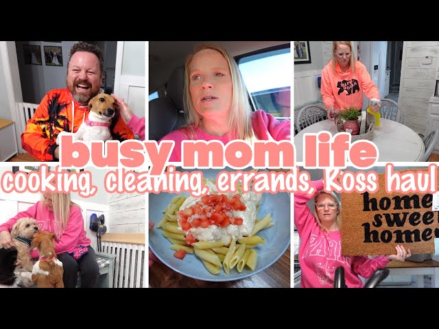 BUSY MOM LIFE / ERRANDS, COOKING, CLEANING, SMALL ROSS HAUL / WINTER VLOG 2025