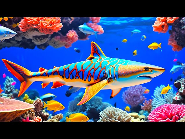 🌟 The Best Relaxing Ocean Ambience 🐡 – Beautiful Underwater Life and Soothing Music