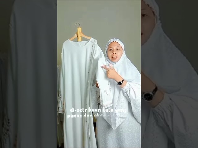 Tips merawat baju gamis putih