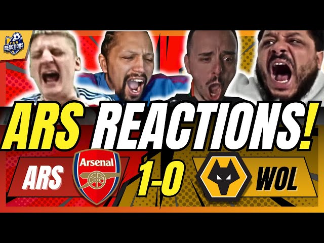 6 ARSENAL FANS REASSURED😬REACTION TO ARSENAL 1-0 WOLVES | PREMIER LEAGUE FAN REACTIONS