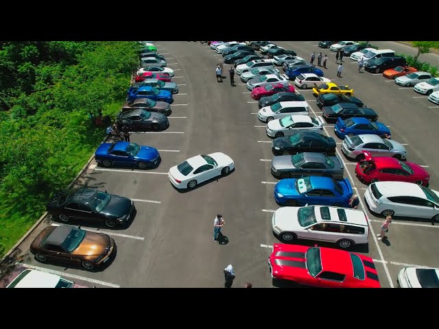 Misawa Cars & Coffee July 2022 meet -Aerial Footage