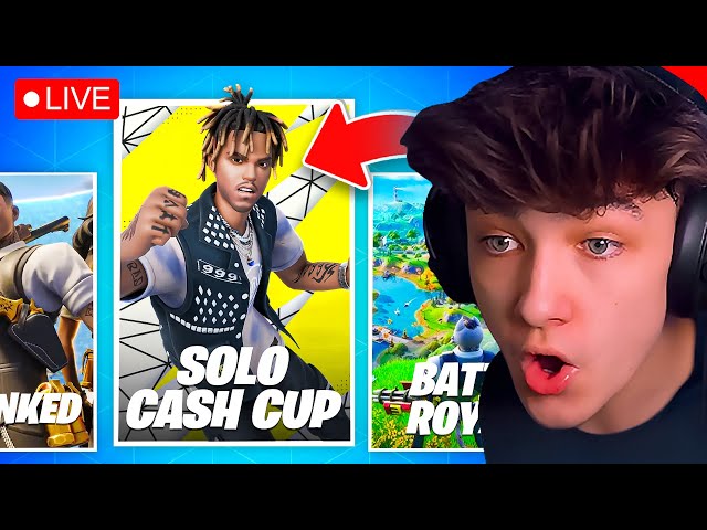 🔴LIVE! - SOLO CASH CUP! (Fortnite Tournament)