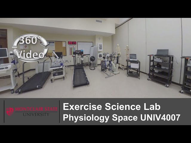 (360 Video) Exercise Science Lab Physiology Space UNIV4007