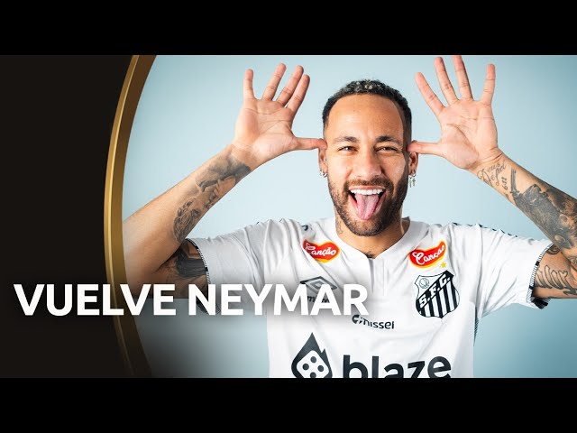 NEYMAR JR. VOLVIO PARA SANTOS