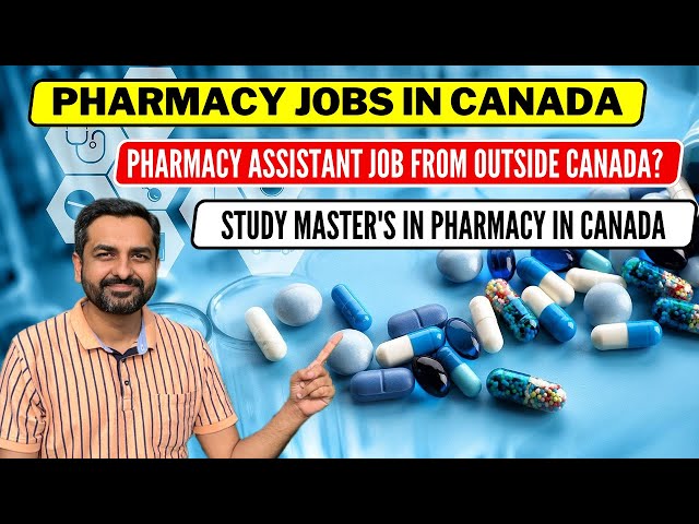 Pharmacy Jobs in Canada || Pharmacy Assistant Job Outside from Canada?