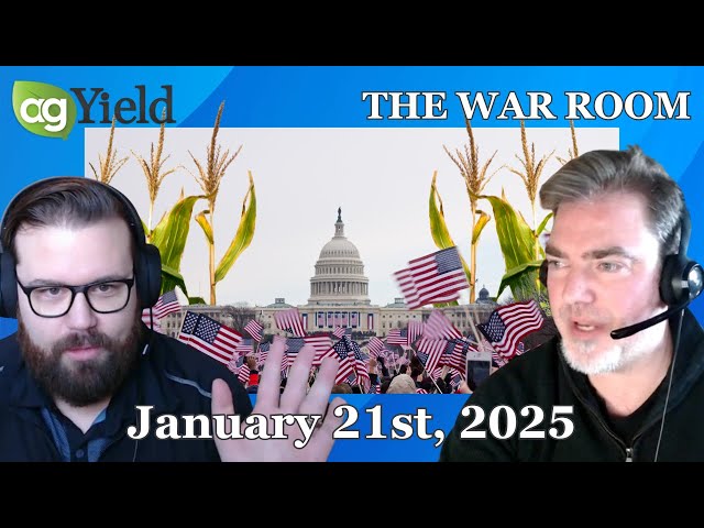 "It's Macro Day" | How Trump’s comments impact the grain markets... | The War Room: Jan 21st, 2025