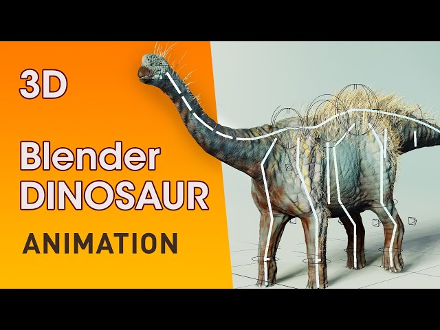 Creating Dinosaur Animation with Blender