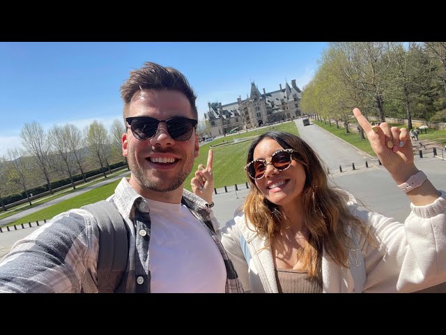 WE MET A LEGEND AT THE BILTMORE! 🇺🇸 🔴 | NORTH CAROLINA DAY 6!