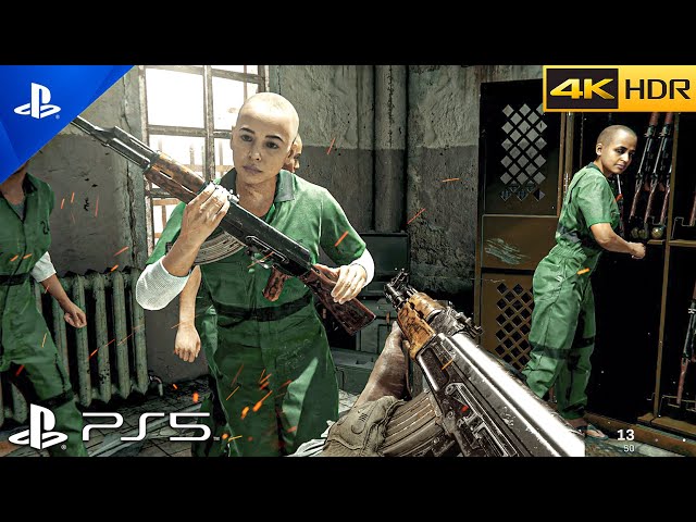 (PS5)Prisoner of War | Immersive ULTRA Realistic Graphics Gameplay [4K 60FPS HDR] Call of Duty