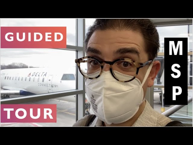 COMPLETE TOUR of Minneapolis-St. Paul (MSP) Airport Terminal 1