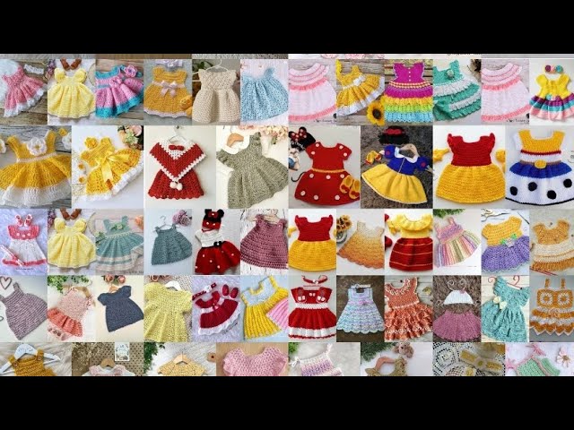 💯🥰WOW😱NEW🥰AMAZING🤩LATEST CROCHET BABY DRESS/Frock🌿 DESIGN 2025🥰|#crochet #dress #video