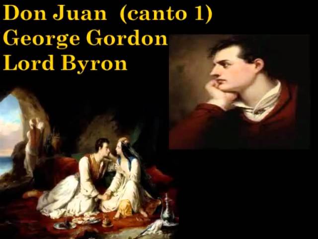 Lord Byron's "Don Juan" (canto 1)