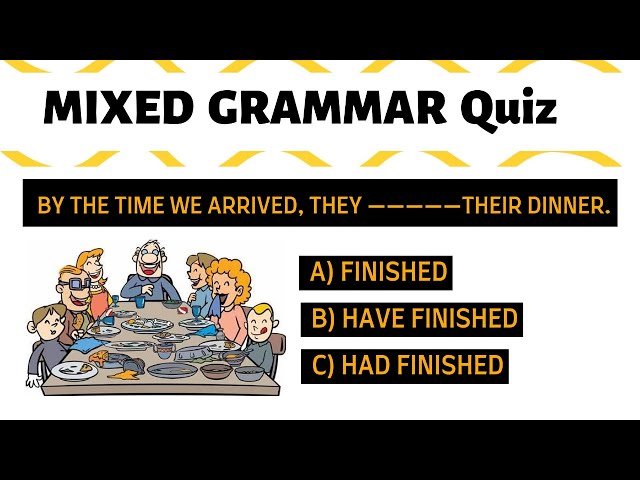 35+ Bonus Mixed English Grammar Quiz | Challenge Yourself | Test Your Skills!