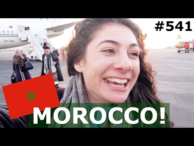 FLIGHT TO MOROCCO! | TANGER DAY 541 | TRAVEL VLOG IV