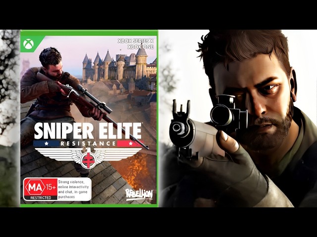 Я наконец-то поиграл в SNIPER ELITE Resistance после 13 лет отсутствия.