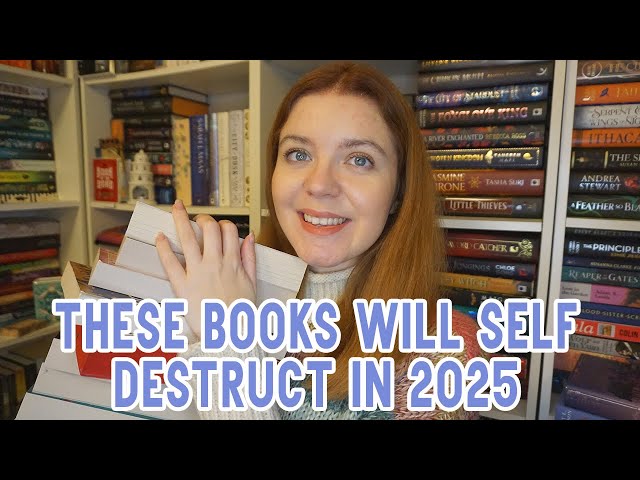 These Books Will Self Destruct in 2025