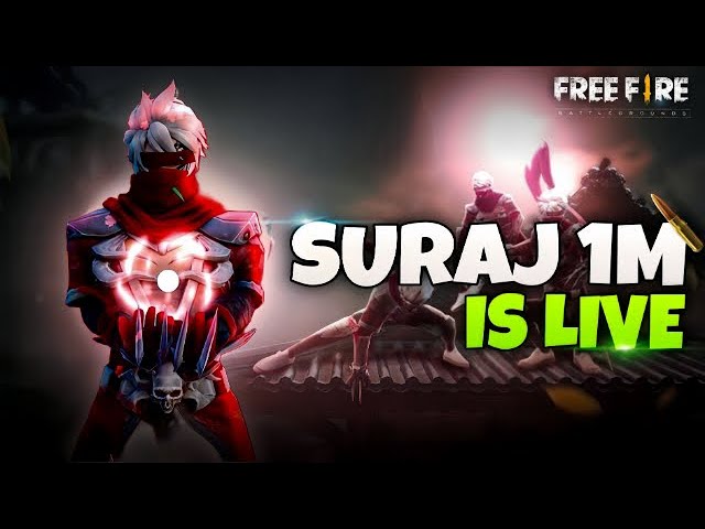 Suraj Gaming 1m is Live 🔥 India Top 1 M1887 Player ☠️ Garena Free Fire