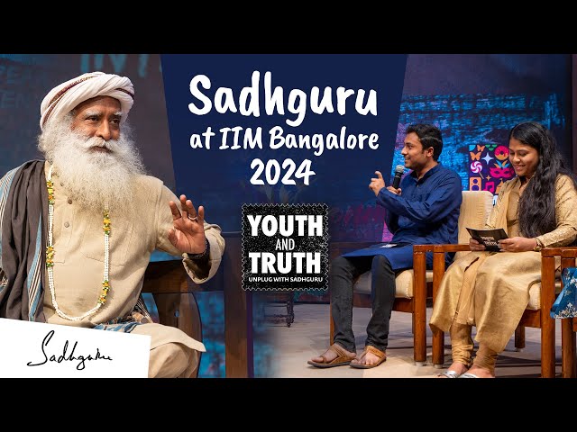 Career, Competition & Conscious Living: Sadhguru @ IIM Bangalore | Youth and Truth 2024