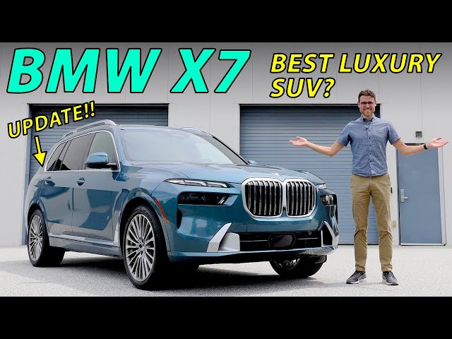 2023 BMW X7 update driving REVIEW 40i R6 vs M60 V8 comparison - does it own the luxury SUVs?