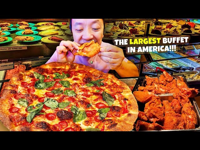 America’s LARGEST All You Can Eat Amish BUFFET! The GRAND MENU Dinner at Shady Maple Smorgasbord