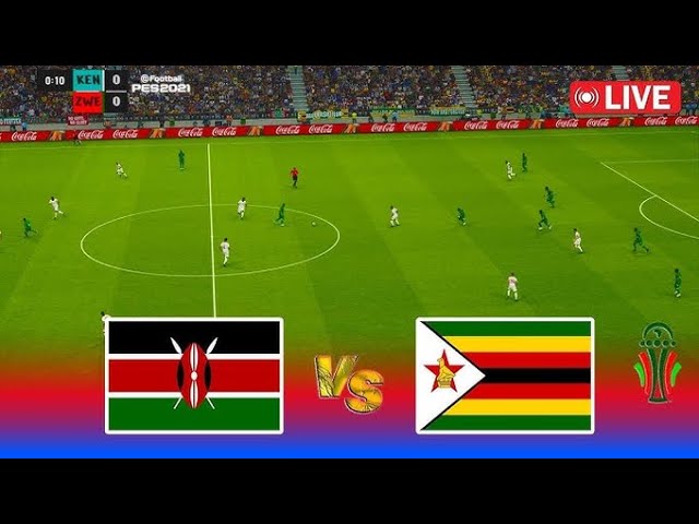 LIVE🔴| Zimbabwe vs Kenya - Africa Cup Of Nation Qualifiers | Full Match