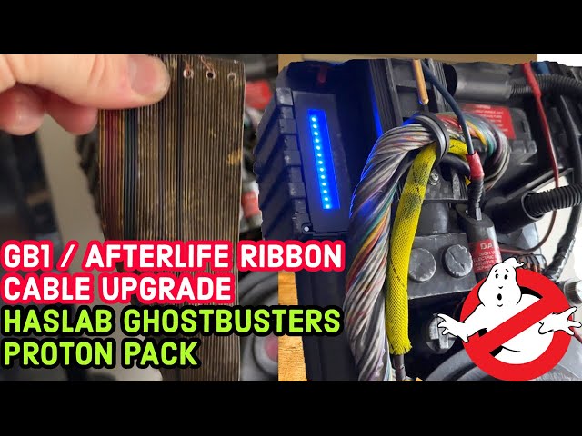 Ribbon Cable GB1 / Afterlife 🌈 Upgrade MOD - Haslab Ghostbusters PROTON PACK 👻