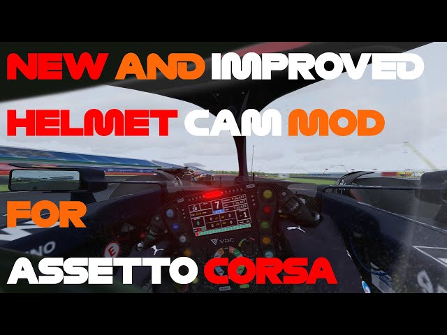 NEW HELMET CAM MOD FOR ASSETTO CORSA