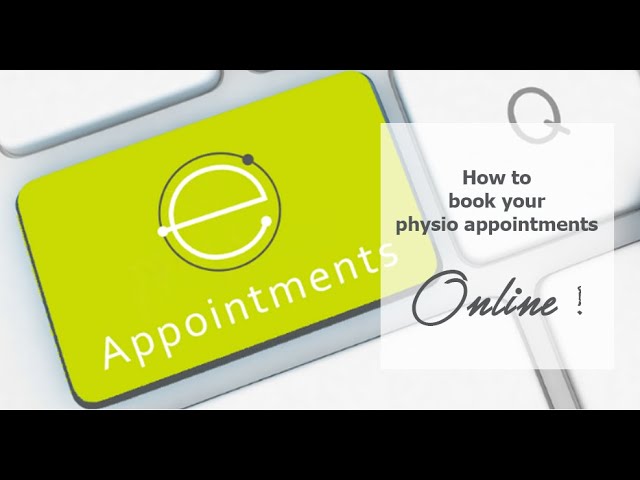 How to Book Your Physio Appointments Online - Easthill Physiotherapy