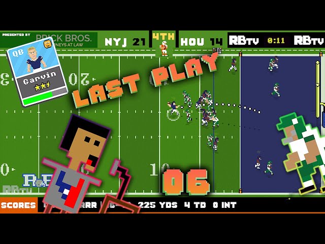 LAST PLAY of the game to WIN | Retro Bowl Ep. 6