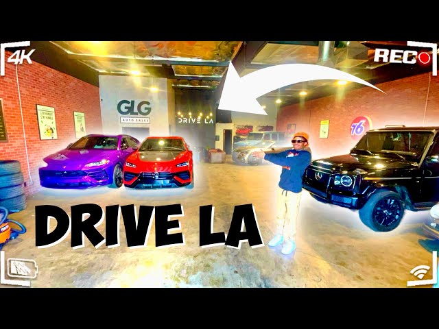 Garage Tour At Exotic Car Rental