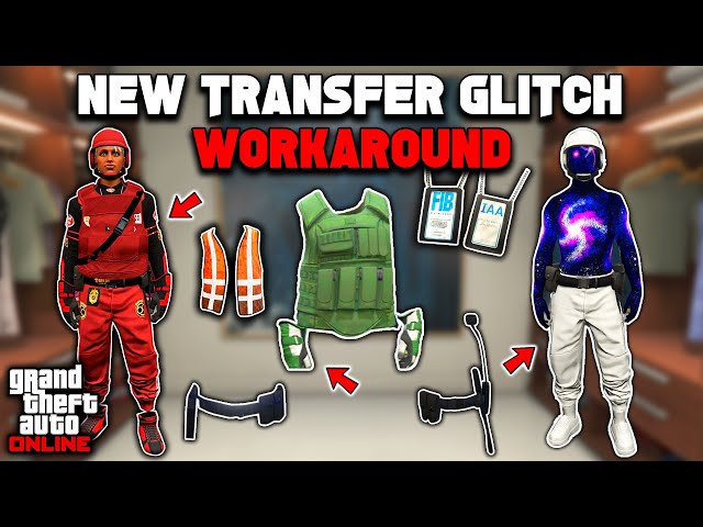 GTA 5 Online Next Gen Transfer Glitch Workaround To Make Modded Outfits! (GTA Clothing Glitches)