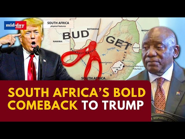 South African President Cyril Ramaphosa boldly rejects Donald Trump's threat