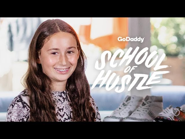 Meet The 12 Year Old Who Launched Her Own Custom Shoe Art Biz | School of Hustle Ep 61