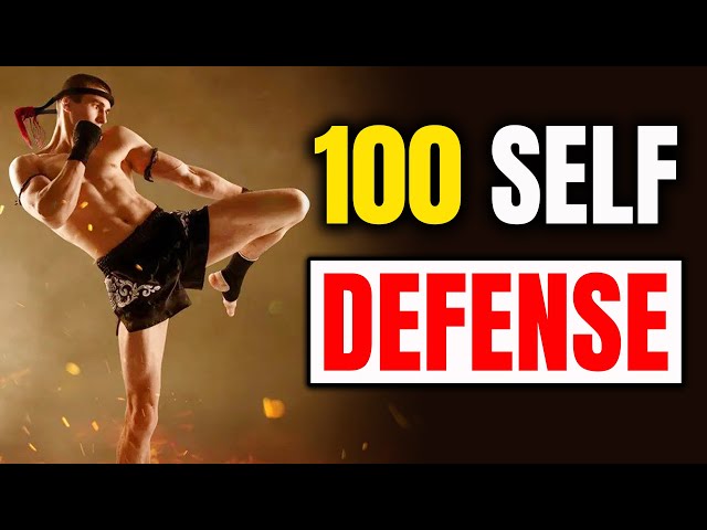 100 Amazing Self Defense Techniques👊| How To Protect Yourself?!