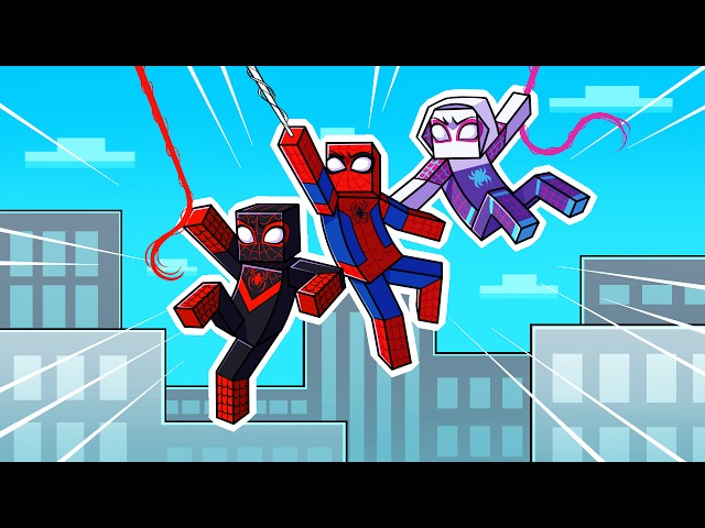 I Survived 100 DAYS as SPIDEY AND HIS AMAZING FRIENDS in HARDCORE Minecraft!