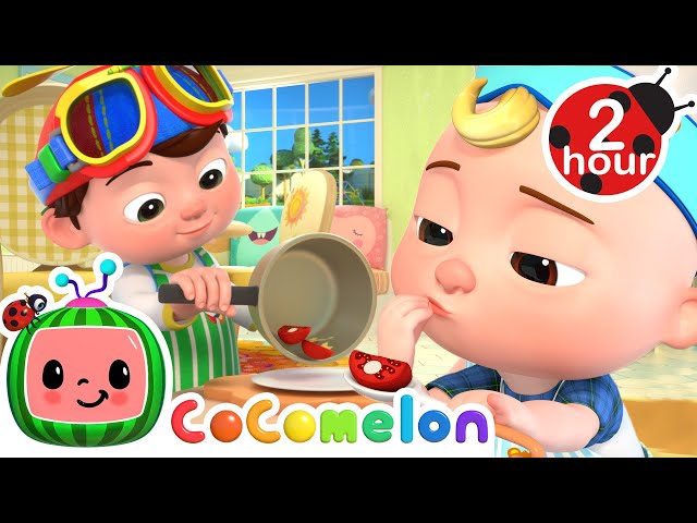 How To Make A Nice Family Dinner 🍝 CoComelon Nursery Rhymes and Kids Songs | After School Club