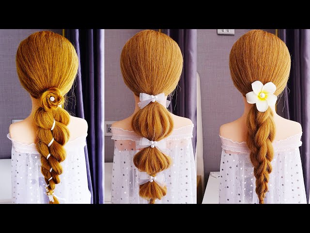 3 Easy And Quick Hairstyles For Party & School