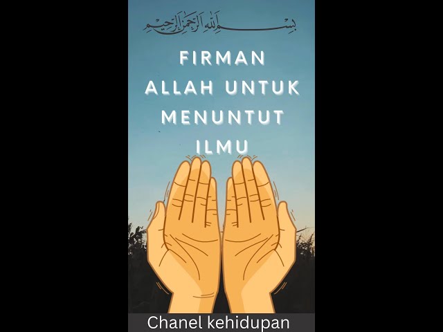 MOTIVASI HIDUP |menuntut ilmu dalam islam| #shorts #shortsvideo #motivation