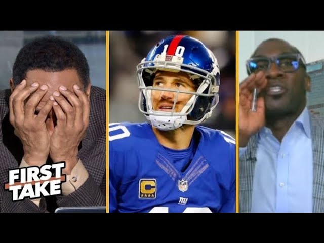 FIRST TAKE | Shannon Sharpe Rips Stephen A. Over Eli Manning's Hall of Fame Snub"