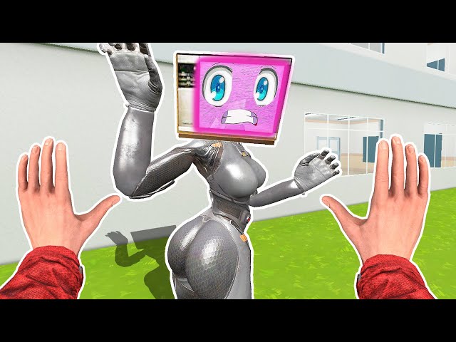 TV WOMAN NEW LOVE STORY 80 | TV Man Saves TV Woman in Garrys Mod