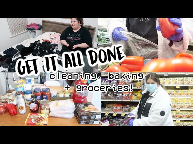 Get it all done! Cleaning, baking + grocery shopping in NYC during a pandemic!